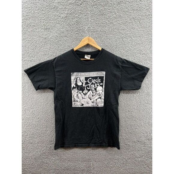 Hanes Vintage Circle Jerks Classroom Tee Black T-Shirt Size Medium